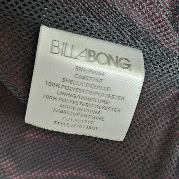 BILLABONG | WATER RESISTANT FULL ZIP WINDBREAKER JACKET - Picture 14 of 16